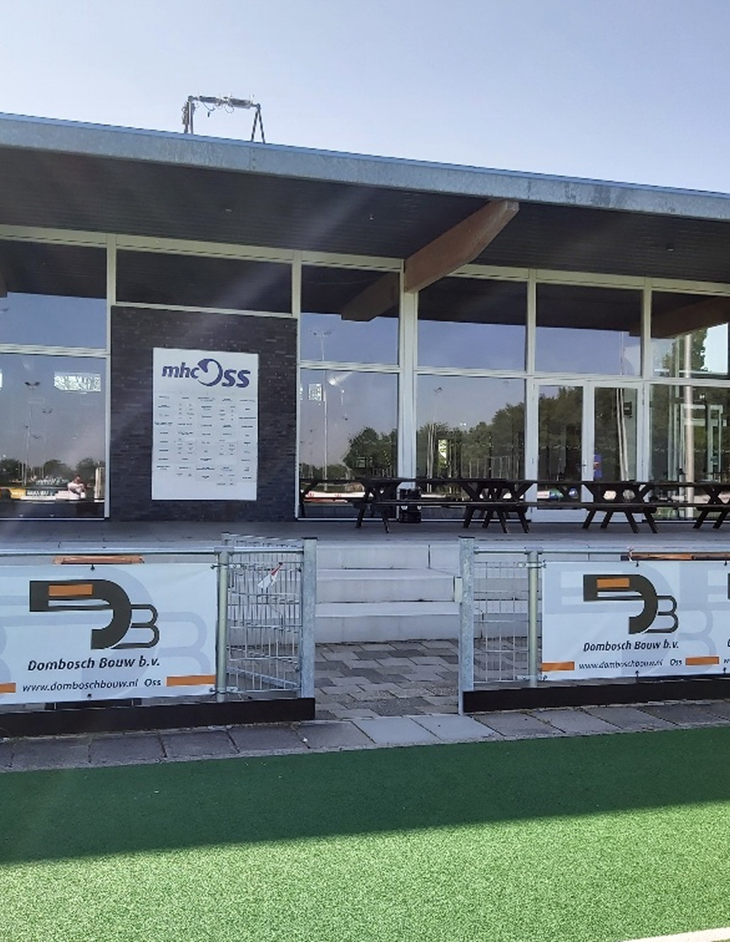 Clubhuis van MHC Oss